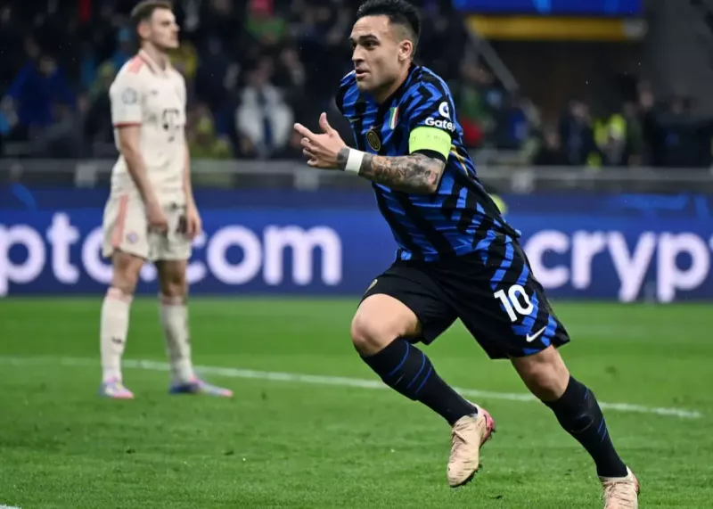 بایرن اشتباه می‌کند: گل لائوتارو درست به ثمر رسید