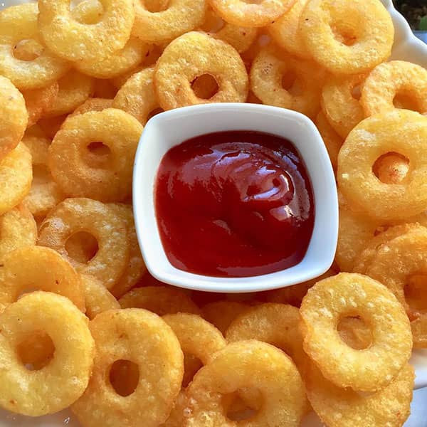 به سه قلم مواد برای خودت پفک خونگی درست | دیگه از بیرون پفک نخر + فیلم