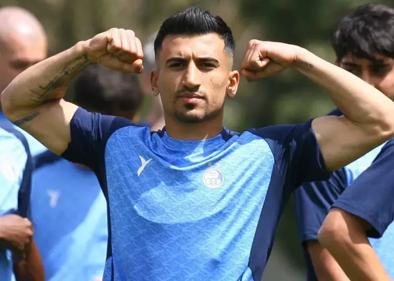 جفت بازوی حردانی به استقبال بازی گل‌گهر