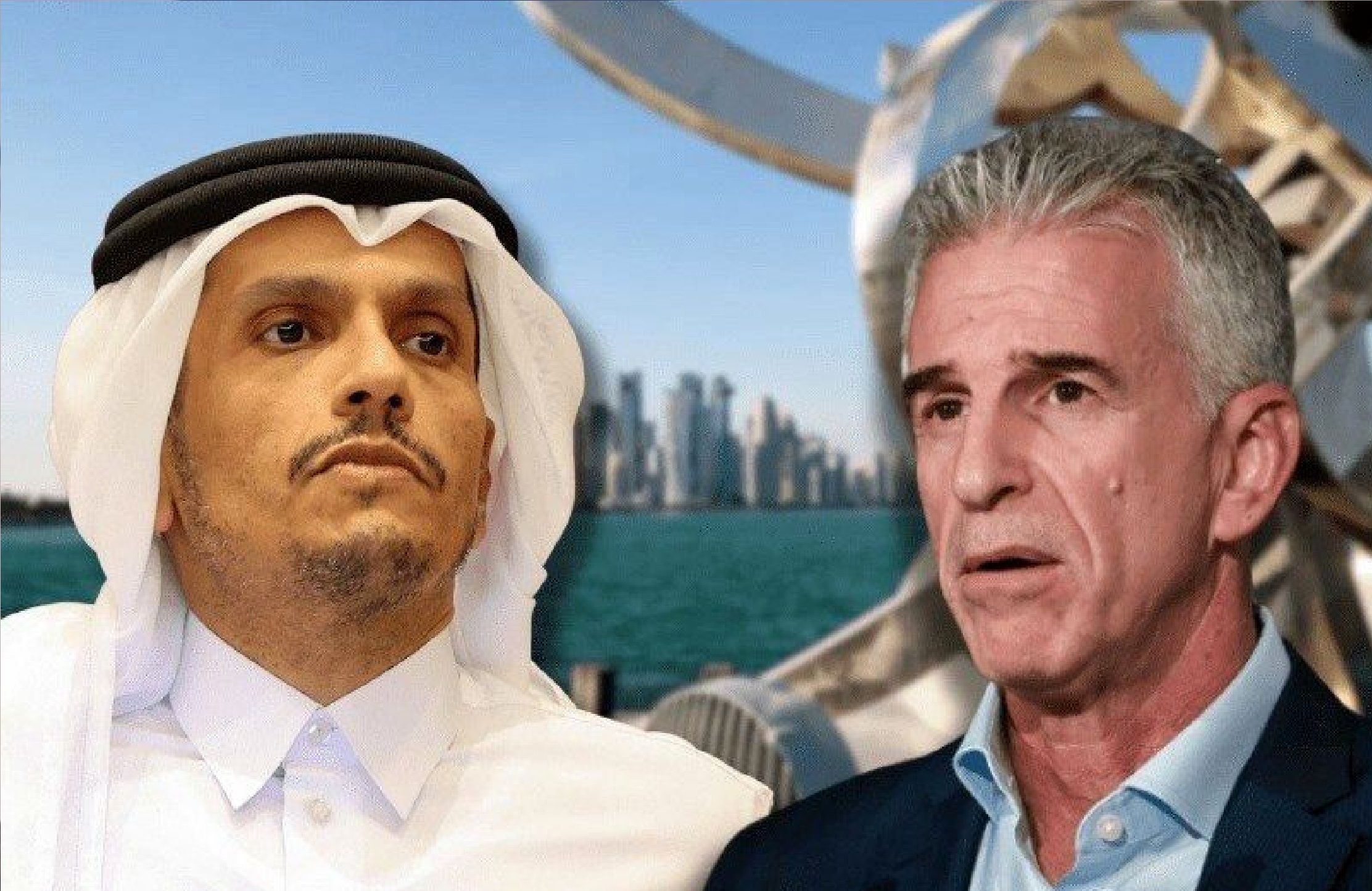 رئیس موساد در راه قطر