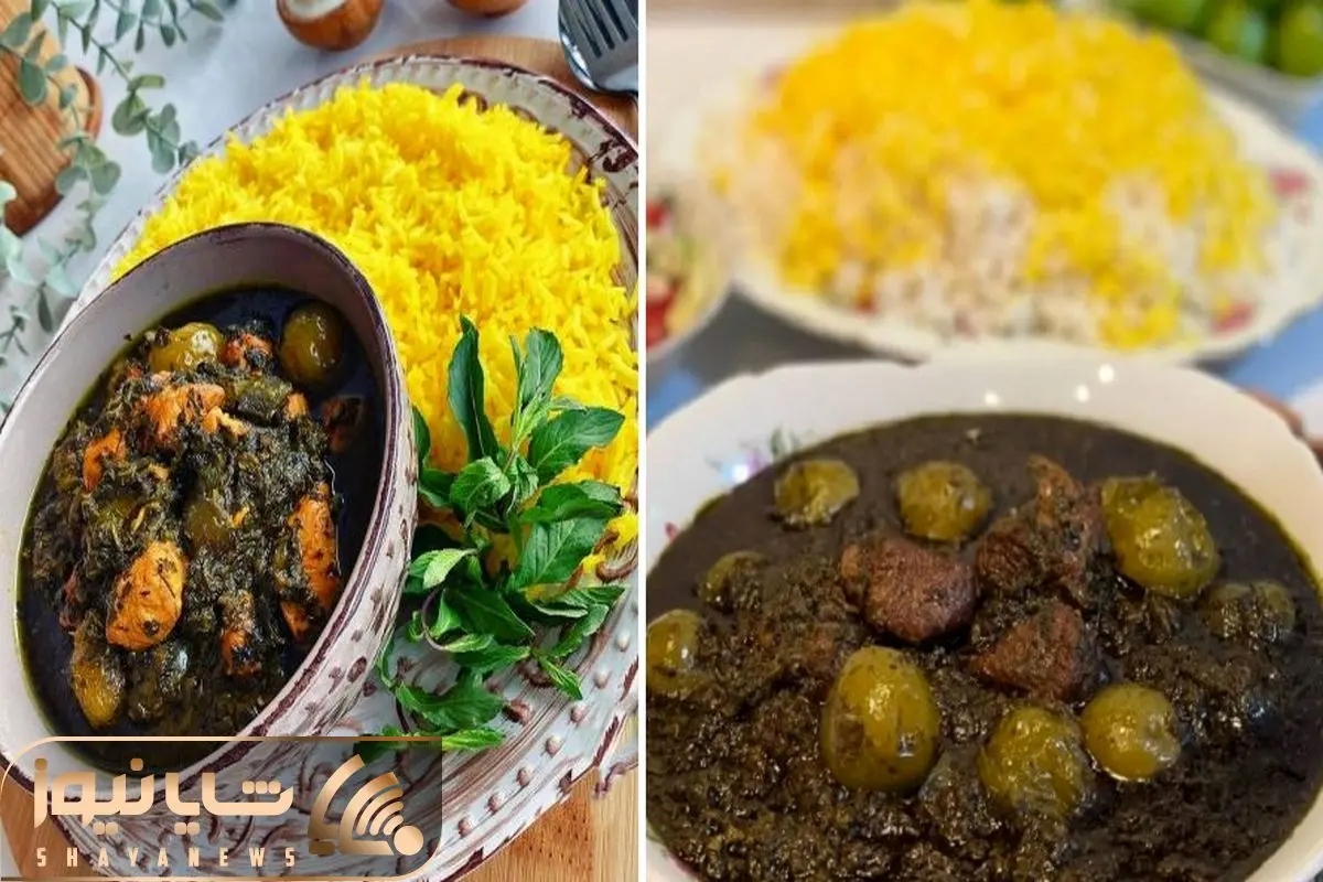 طرز تهیه خورش گوجه سبز / یه غذای لذیذ بهاری که طعم و مزش حرف نداره