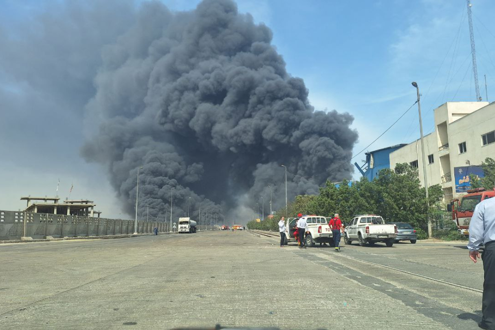 انفجار مهیب در استان قم + ویدیو لحظه انفجار