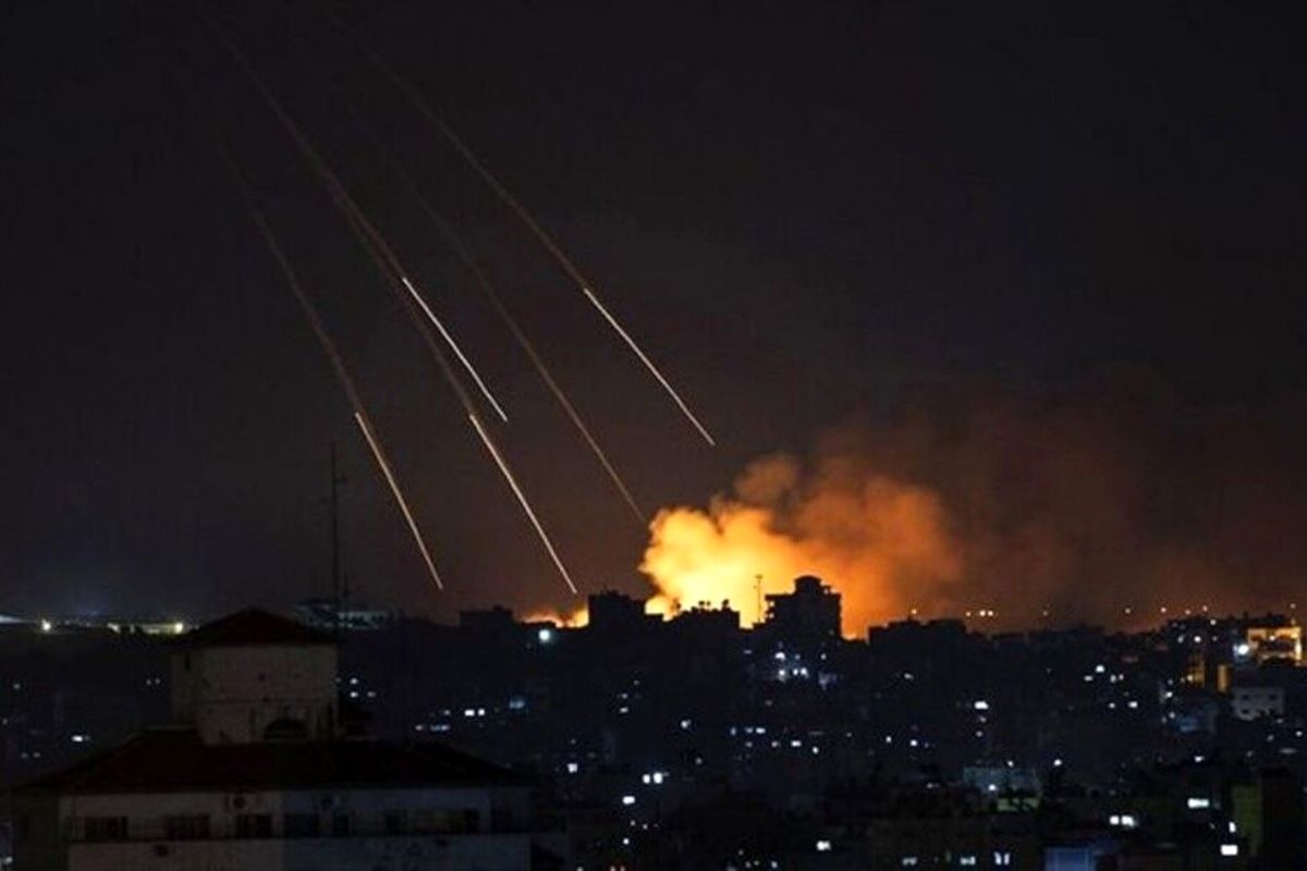 شلیک موشک از نوار غزه به سمت دو شهرک اسرائیلی