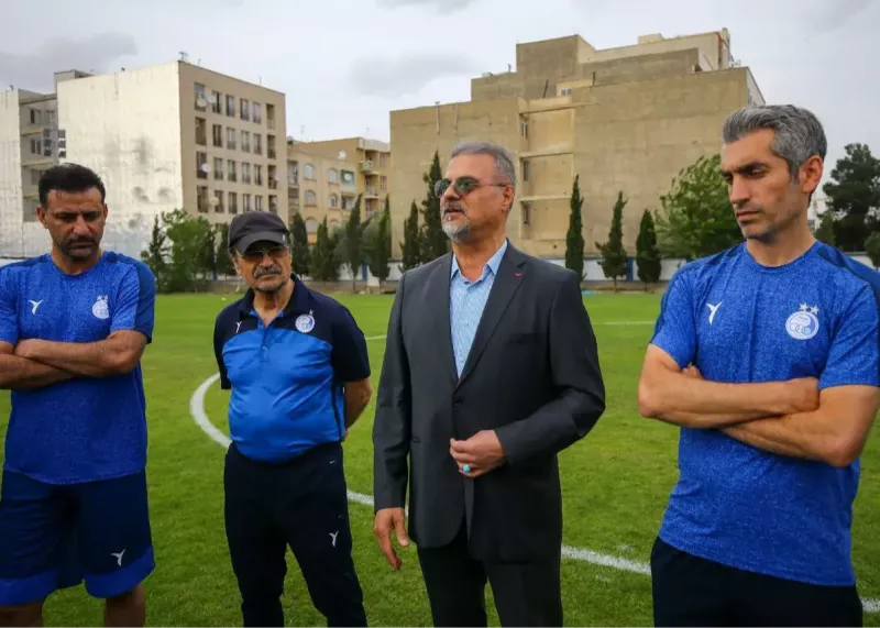 اولین تصاویر رسمی از هفتمین کادرفنی استقلال!