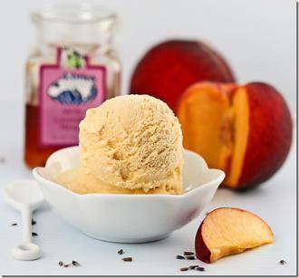 طرز تهیه بستنی هلو فقط با 4 قلم مواد | این بستنی خوشمزه رو سه سوته درست کن