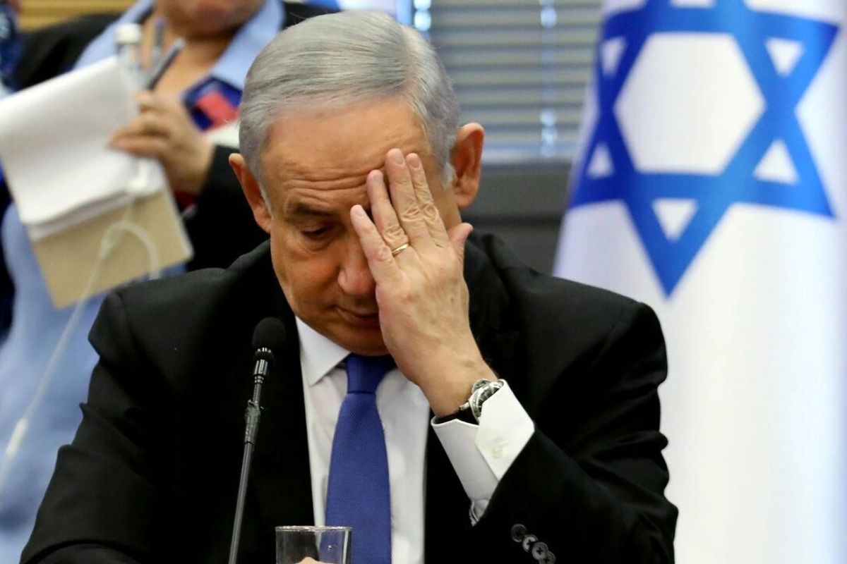 سرنگونی پهپاد ناشناسی که کاروان نتانیاهو را تعقیب می‌کرد!