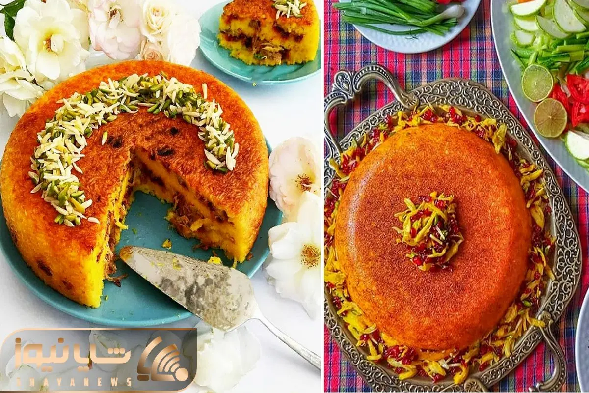 طرز تهیه ته چین مرغ مثل حرفه ای ها / اینجوری بپزید خمیر نمیشه و بوی تخم مرغ هم نمیده