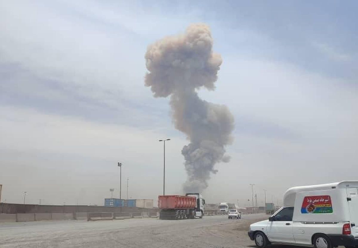 ویدئوی جدید از لحظه انفجار مهیب در بندرعباس