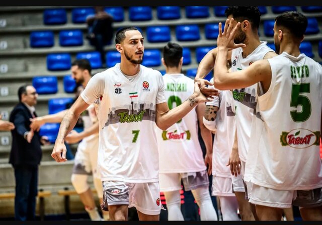 دومین برد طبیعت در نیمه نهایی لیگ برتر بسکتبال