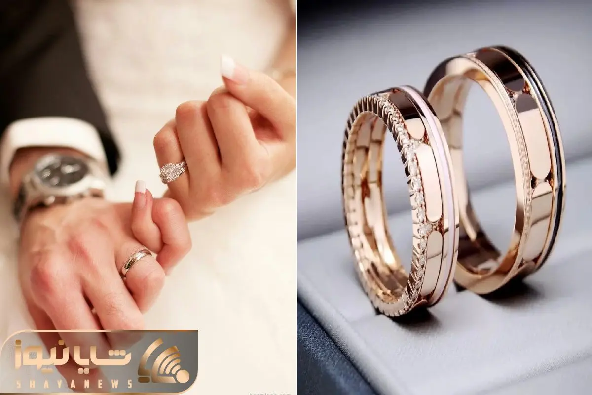 حلقه های ست طلا 2025؛ انگشترای امسال حتی تو قیامتم که صور اسرافیل بزنن بازم شیکه