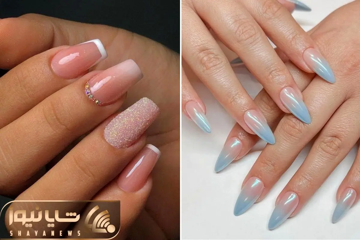 طرح های ناخن عروس ترند 2025/ با این طرح های شب عروسی مثل یه الماس میدرخشی