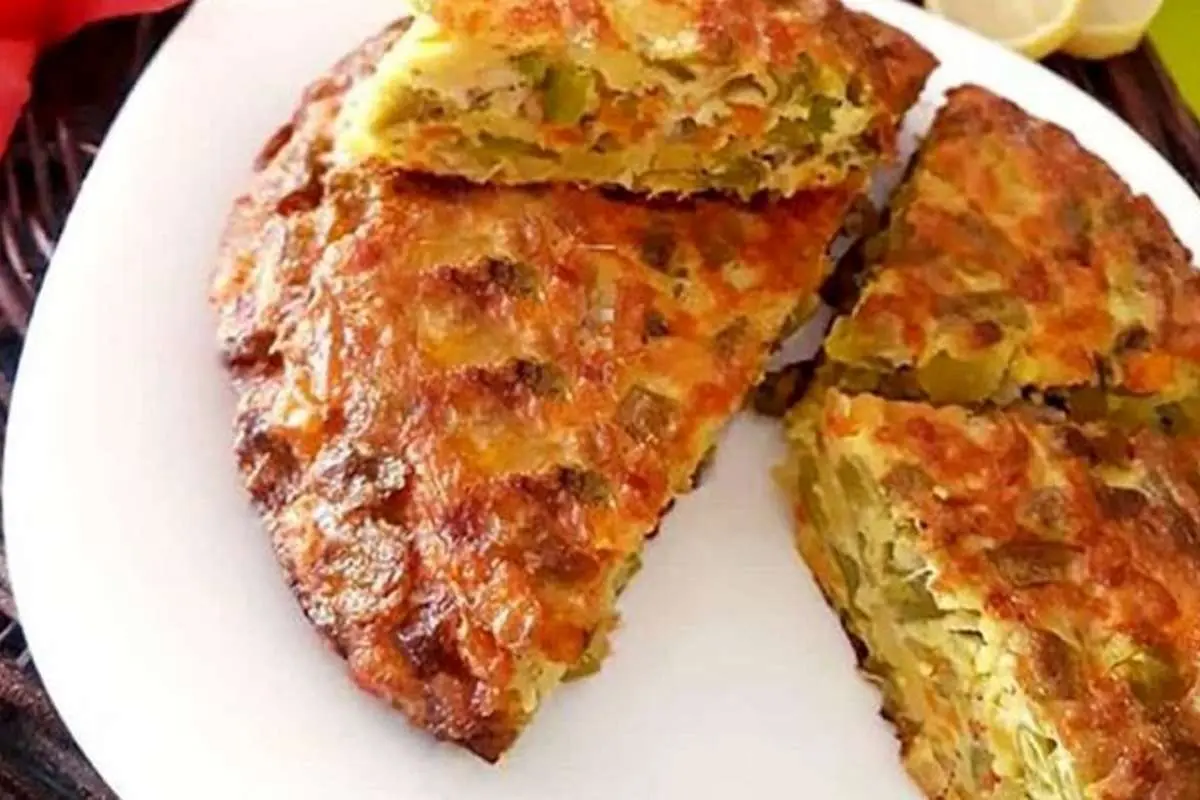 دستور تهیه کوکو پیتزایی ؛ یک شام فوق العاده خاص