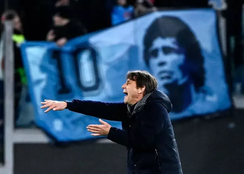 ناامیدی کونته از ناپولی: فرصتم را سوزاندید