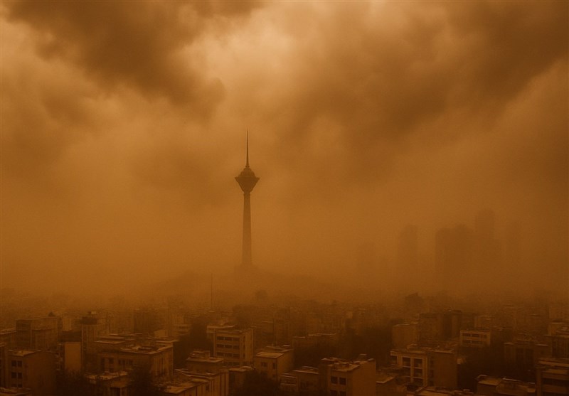 صدور هشدار هواشناسی برای تهرانی ها | طوفان گردوخاک در ۱۶ استان