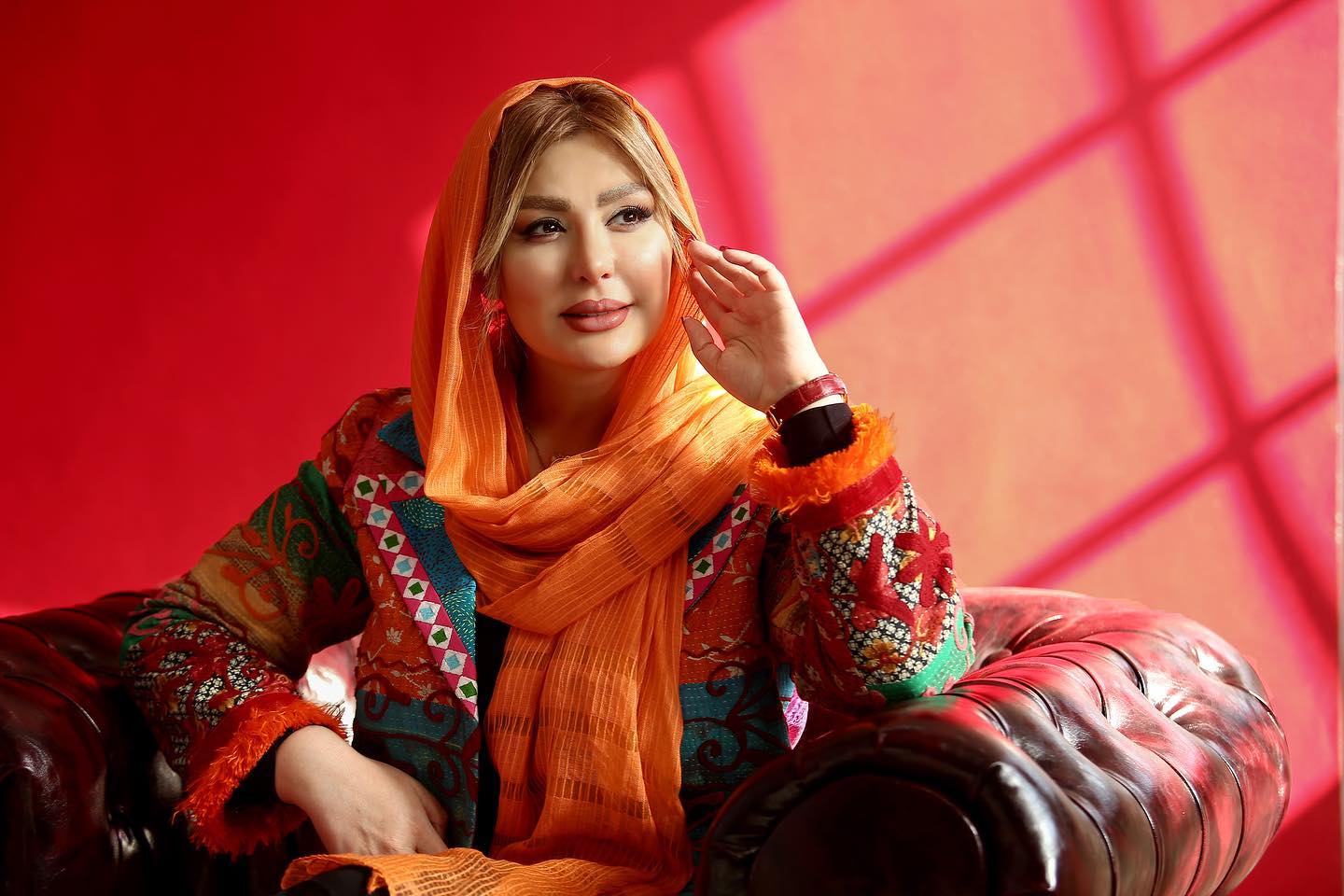 استایل خاص نیوشا ضیغمی با جواهراتش | نیوشا ضیغمی جواهرات خاصش رو به رخ همه کشید