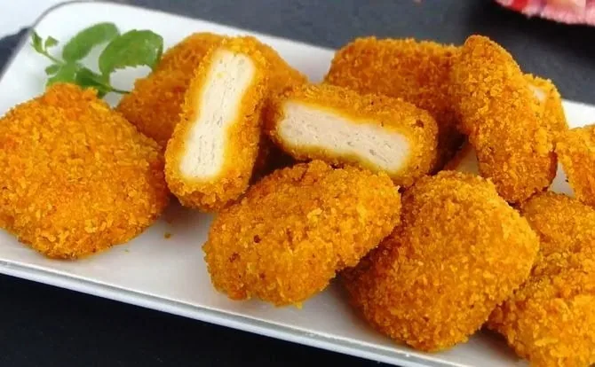 ناگت مرغ رو خودت تو خونه راحت درستش کن | دیگه از بیرون ناگت مرغ نخر + فیلم