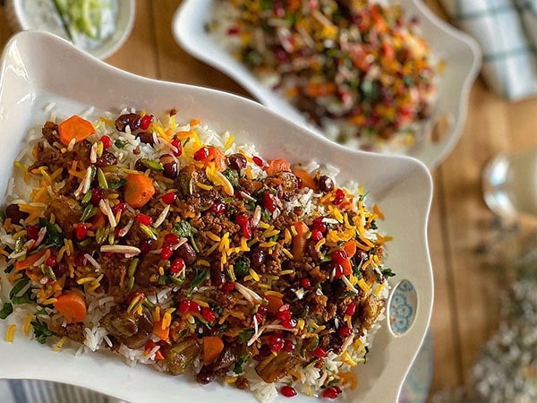 طرز تهیه هویج پلو به سبک اصیل کازرونی ، یک غذای شیک و فوق العاده