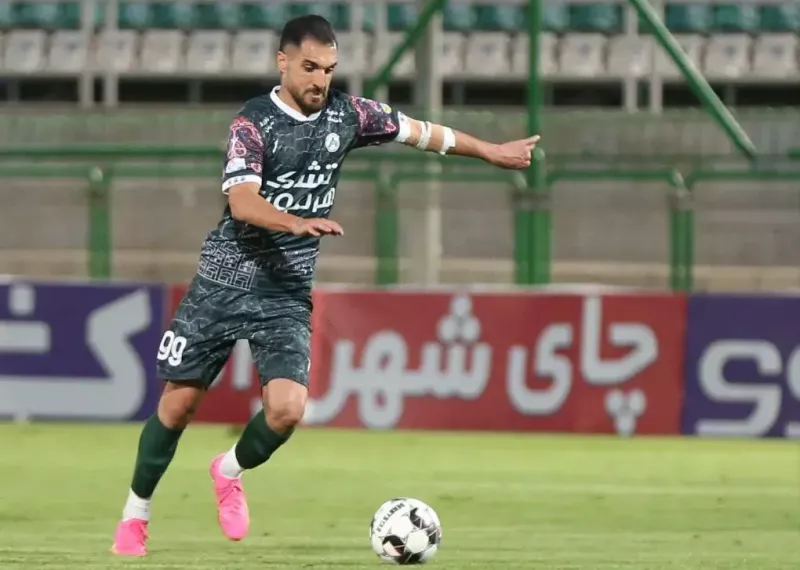 گل قائد به آبی‌ها مثل فولاد نشد (عکس)