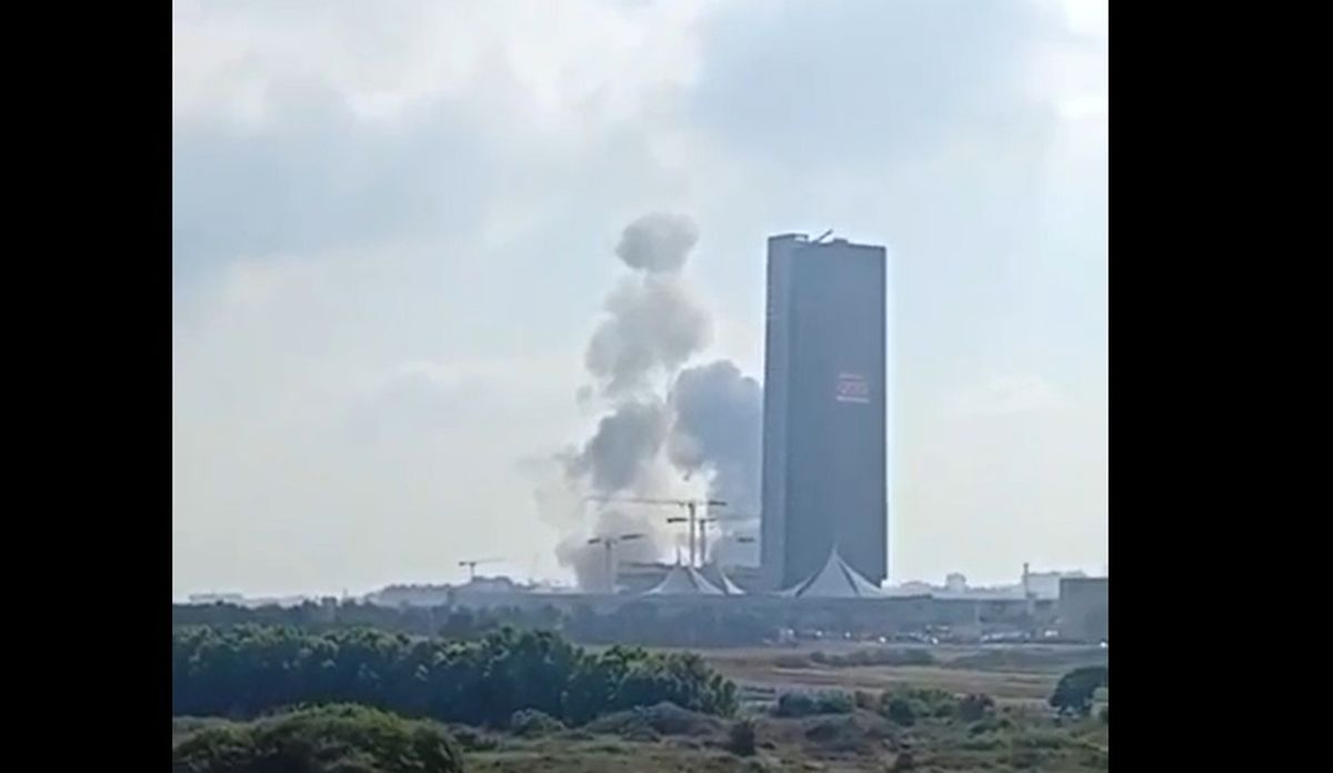 ساختمان موساد در هرتزلیا هدف حمله موشکی قرار گرفت