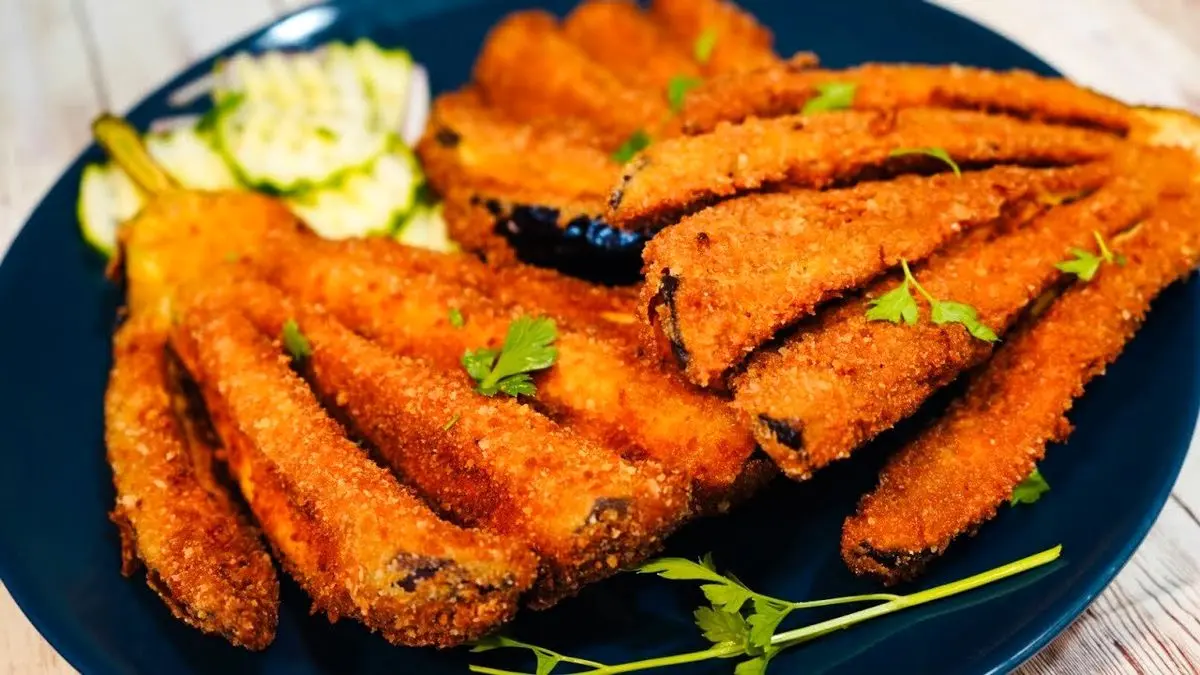 طرز تهیه بادمجان سوخاری خوشمزه به سبک ترکیه ای + فیلم